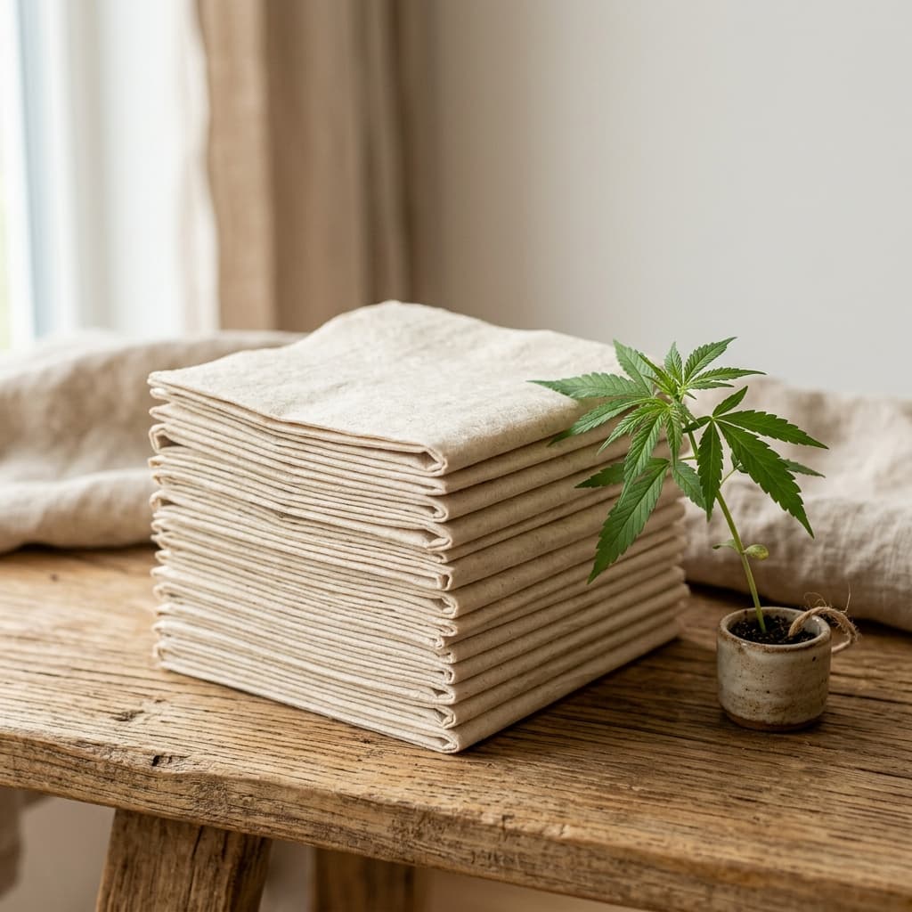Concept image of a tissue box and paper roll